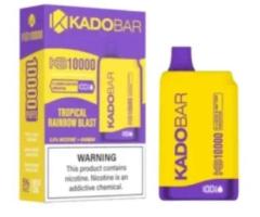 Tropical Rainbow Blast Kado Bar 10000 Puffs Vape