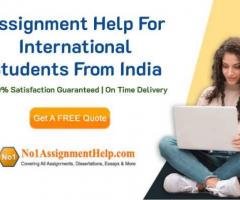 Get Experts Assignment Help For Students From India At No1AssignmentHelp.Com