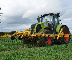 Efficient and Affordable Weed Control with Claydon Terrablade Inter-Row Hoe.