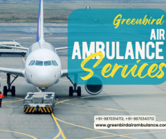 Book Greenbird Air Ambulance Service in Raipur For Safety And Security