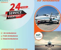 Use Air Ambulance from Kolkata with a Qualified Medical Team by Vedanta