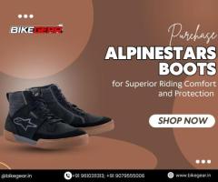 Purchase Alpinestars Boots for Superior Riding Comfort and Protection