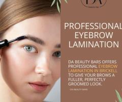 Professional Eyebrow Lamination in Brickell by Experts