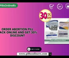 Order Abortion Pill Pack Online and Get 30% Discount