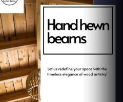 Hand Hewn Beams in Austin