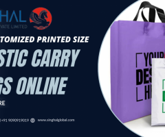 Buy Customized Printed Size Plastic Carry Bags Online