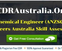 CDR for Chemical Engineer (ANZSCO: 233111) – by CDRAustralia.Org