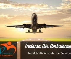 Select Air Ambulance in Patna with Peerless Medical Care by Vedanta