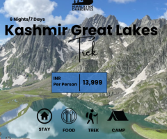 The Kashmir Great Lakes Trek Adventure