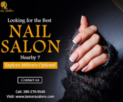 Experience Luxury Nail Care at Tamara Salon in Milton