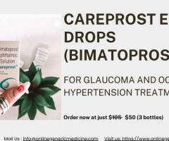 Careprost eye drops for Glaucoma | Buy at Onlinegenericmedicine