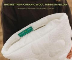 Organic wool toddler pillow for newborn babies !