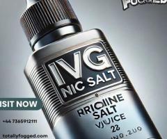 IVG NIC SALT:- Far Ahead Among Other Vaping Products