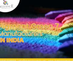 Top Pigment Green 7 manufacturers in India - Alliance Organics