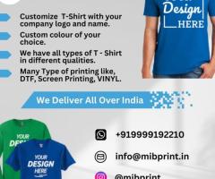 Custom T-Shirt Printing Made Easy with MibPrint