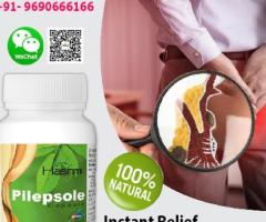 Pilepsole the Natural Capsule to Hemorrhoid Treatment