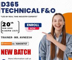 New Training Batch D365 F&O Technical Coming Soon!