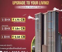 Luxury 3 BHK Flats in Malad East, Mumbai - Pride of Malad