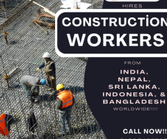 Best Construction Staffing Services from India, Nepal