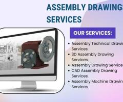 Professional Assembly Drawings Services in the USA