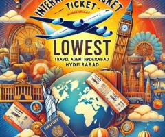 Contact us for International Flight Ticket Lowest Travel Agent In Hyderabad