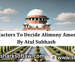 The SC lays down eight factors to determine the amount of alimony