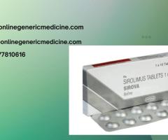 Buy Sirova Tablet (Sirolimus/Rapamune)