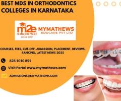 Best MDS in Orthodontics Colleges in Karnataka