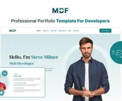 Next.Js developer portfolio template