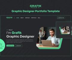 Graphic Designer Portfolio Next.js Template