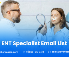 ENT Specialist Email List for Healthcare Marketing