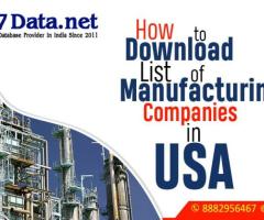 How to Download List of Manufacturing Companies in USA