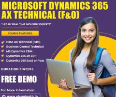 MicroSoft Dynamics 365 Training Courses - Visualpath