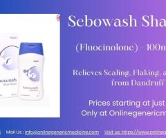 Remove Dandruff with Sebowash Shampoo | Available at Onlinegenericmedicine.