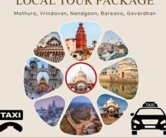 Delhi Airport to Vrindavan Taxi Service | +91-8881117044