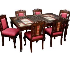 Buy 6 Seater Dining Table – Timeless Design & Quality