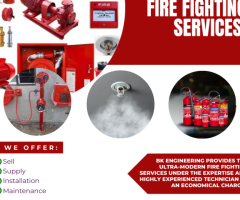 Comprehensive Fire Fighting Services in Hyderabad by BK Engineering