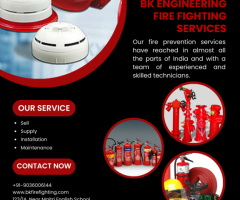 Get Trustworthy Fire Fighting Services in Indore by BK Engineering