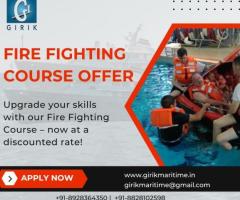 Fire Prevention and Fire Fighting course - Girik Maritime Academy