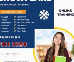 Snowflake Online Course Hyderabad | Snowflake Training