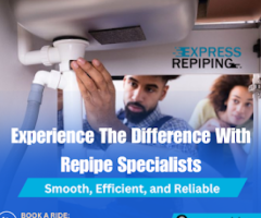 Express Repiping: Repipe Specialists Seattle, Pierce County, Snohomish county