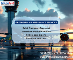 Book The Best Air Ambulance Service in Ranchi for Medical Relocation