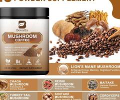 Mushroom Coffee - Lions Mane Mushroom Powder Instant Coffee