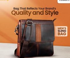 Trusted Leather Bag Manufacturer in Kolkata with Custom Designs Available