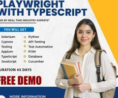 PlayWright Training | PlayWright With TypeScript Training