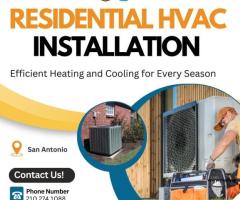 Residential HVAC Installation in San Antonio