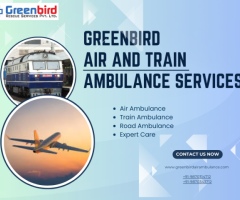 Book Air and Train Ambulance Services in Bagdogra for Patient’s Relocation