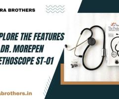 Explore the Features of Dr. Morepen Stethoscope ST-O1