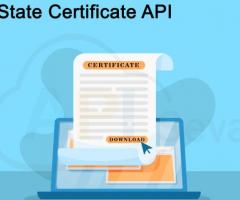 Best State Certificate API Provider in india
