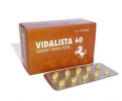 Vidalista 40 mg Tablet- A Perfect Troubleshooter for Erectile Dysfunction